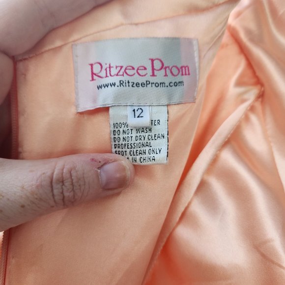 Peach Ritzee Prom - Picture 7 of 7